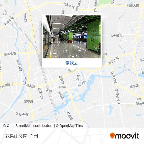 花果山公园地图