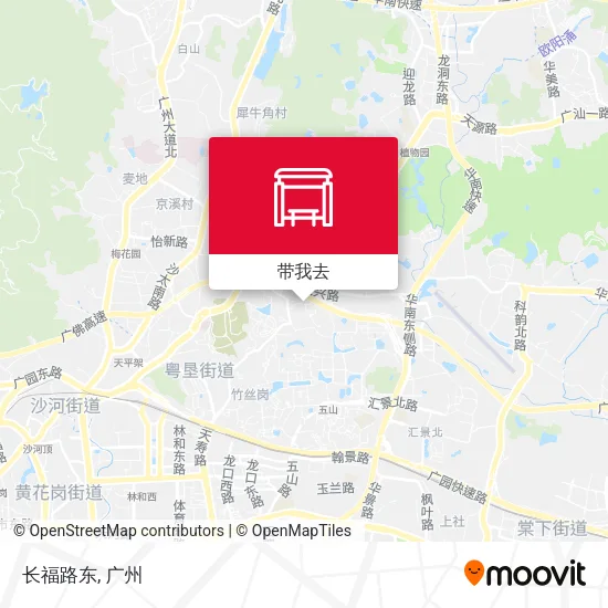 长福路东地图