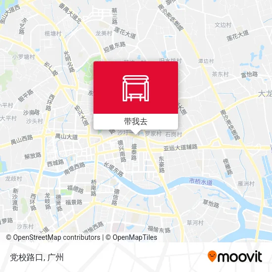 党校路口地图