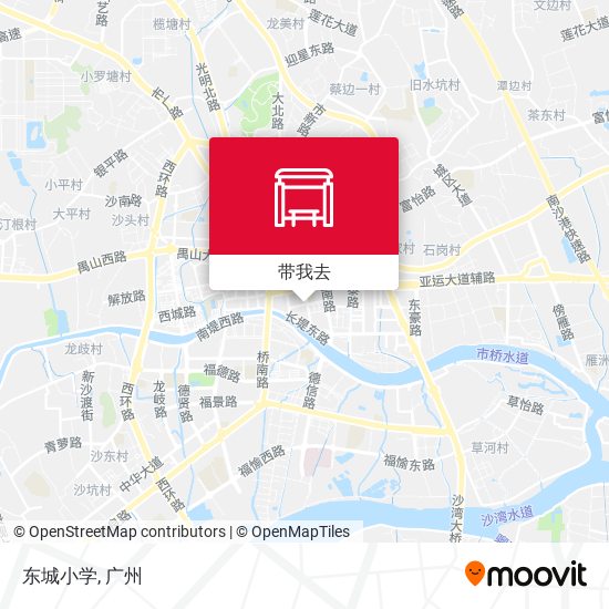 东城小学地图