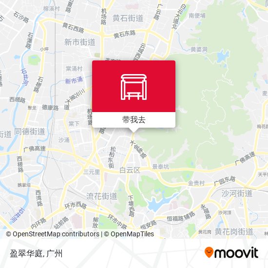 盈翠华庭地图