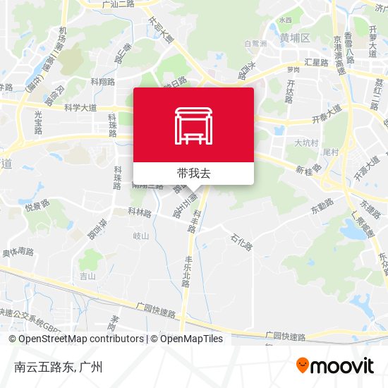 南云五路东地图