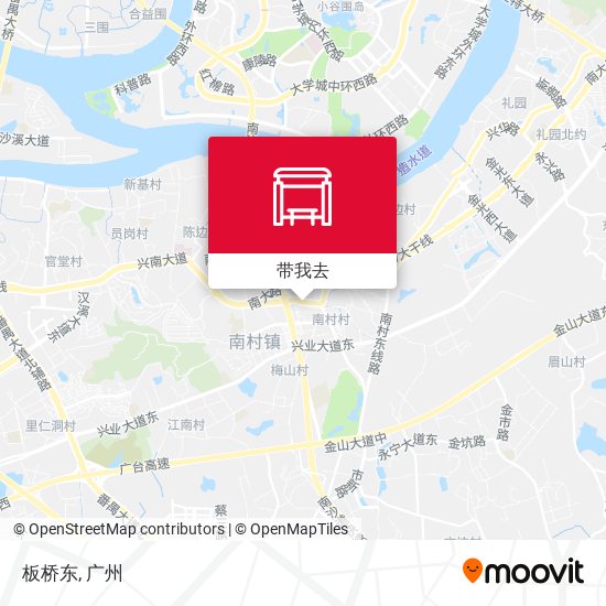 板桥东地图