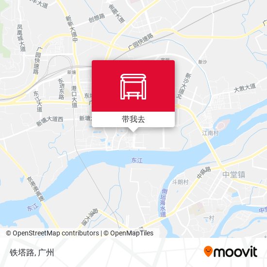铁塔路地图