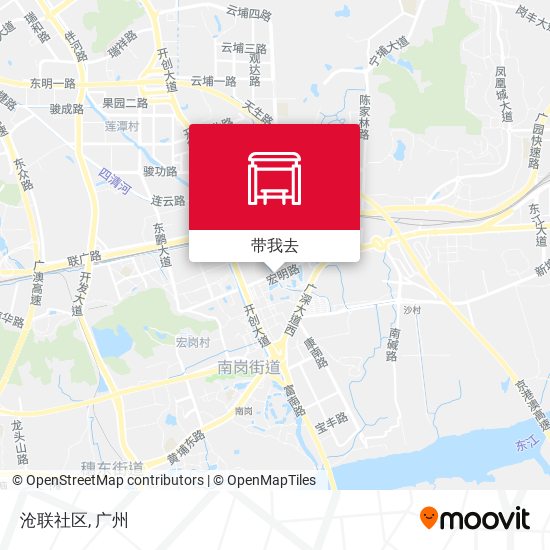 沧联社区地图