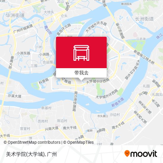 美术学院(大学城)地图