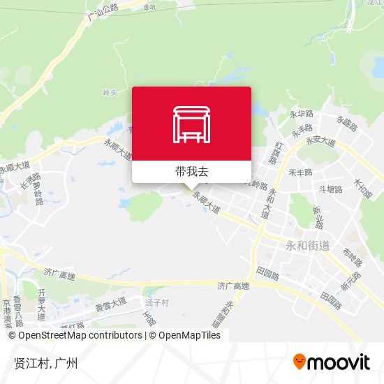 贤江村地图