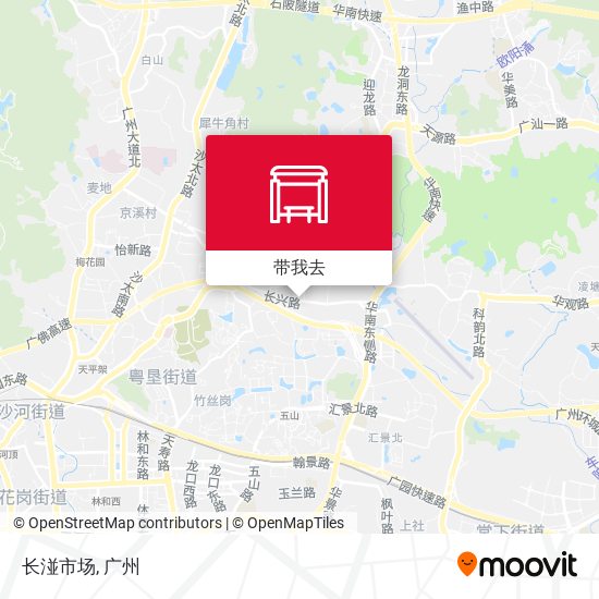 长湴市场地图