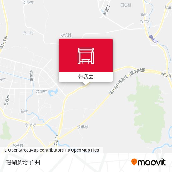 珊瑚总站地图