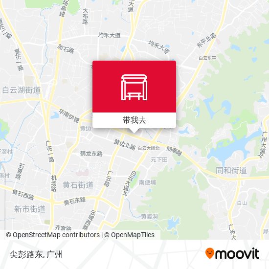 尖彭路东地图