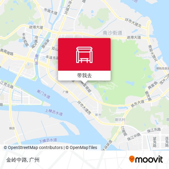 金岭中路地图