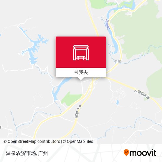 温泉农贸市场地图