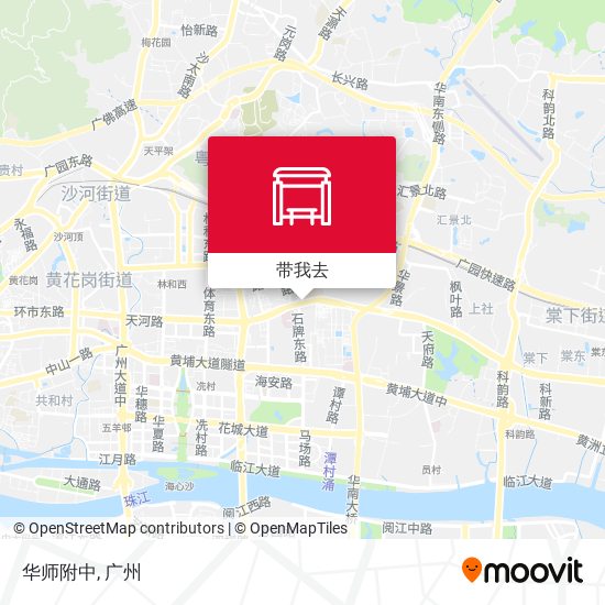 华师附中地图