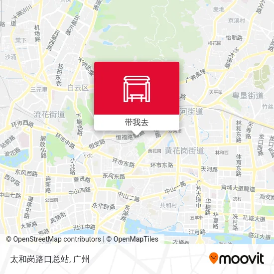 太和岗路口总站地图