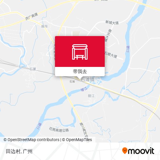 田边村地图