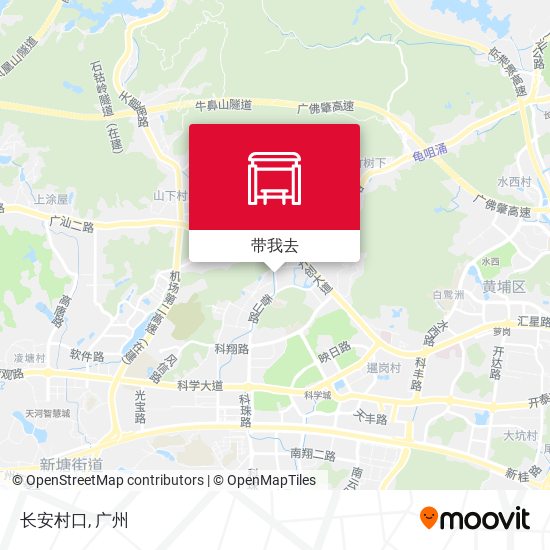 长安村口地图