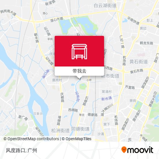 风度路口地图