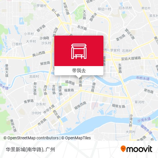 华景新城(南华路)地图