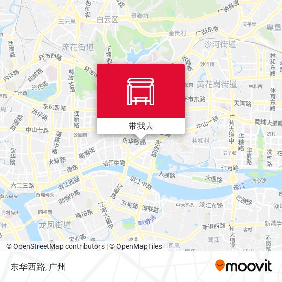 东华西路地图