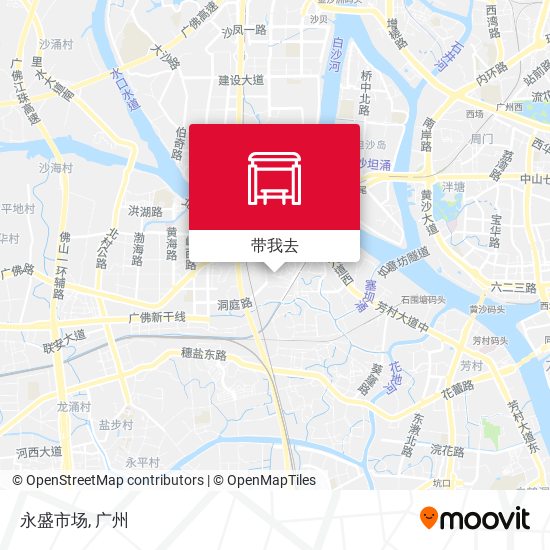 永盛市场地图
