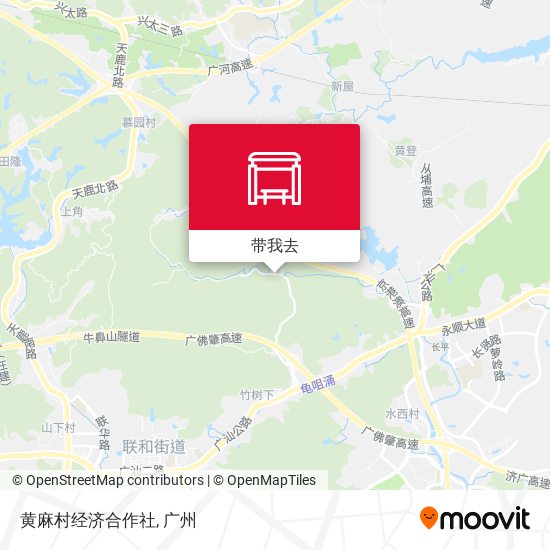 黄麻村经济合作社地图