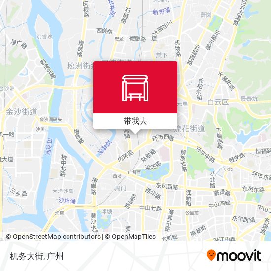 机务大街地图