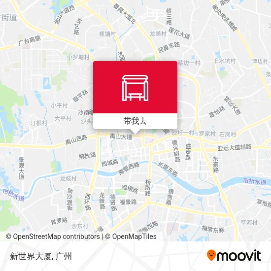 新世界大厦地图