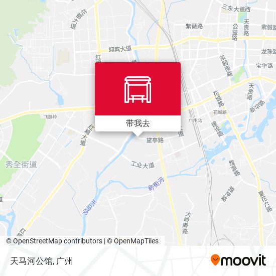 天马河公馆地图