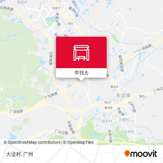 大迳村地图
