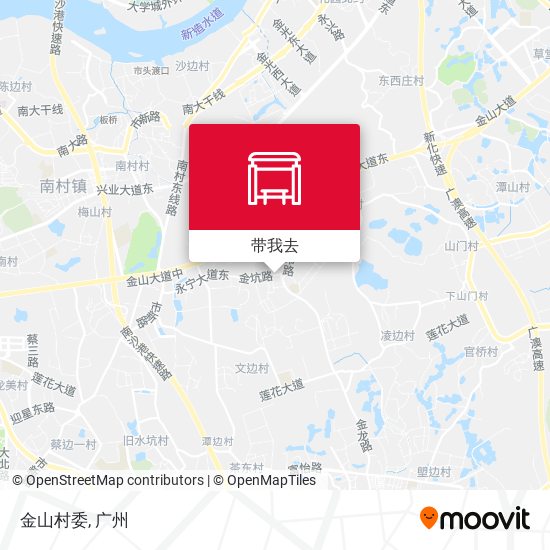 金山村委地图