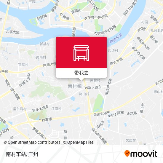 南村车站地图