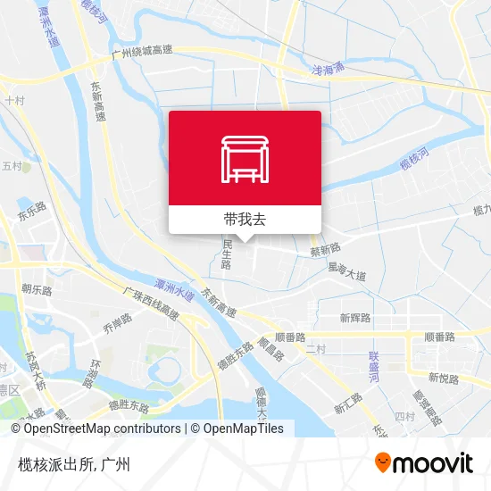 榄核派出所地图