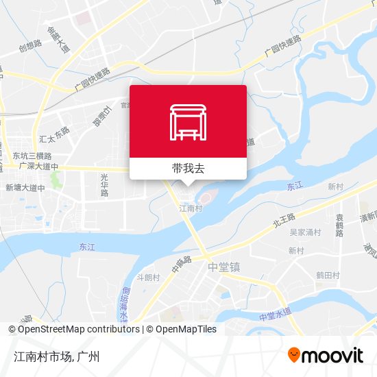 江南村市场地图