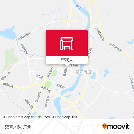 交警大队地图