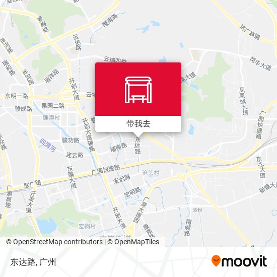 东达路地图