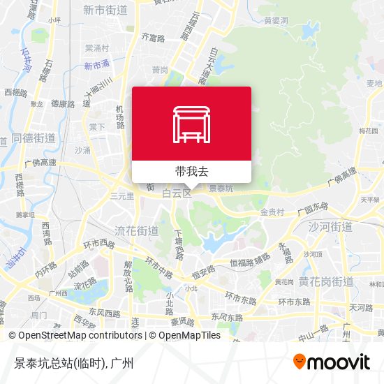 景泰坑总站(临时)地图