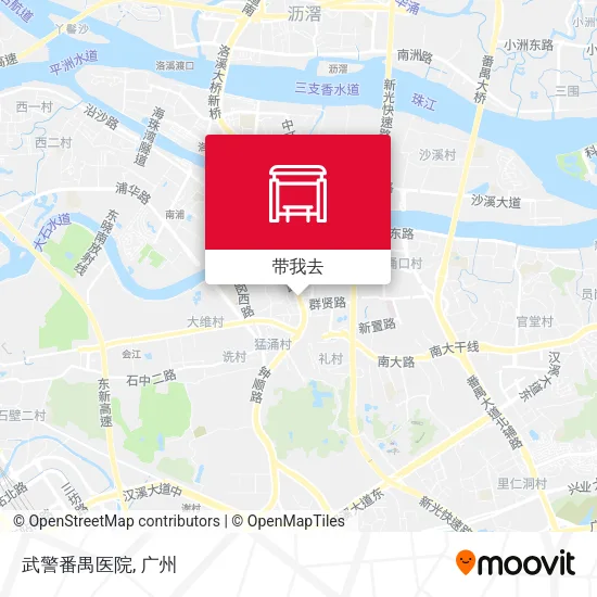 武警番禺医院地图