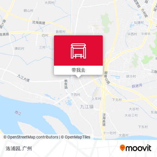 洛浦园地图