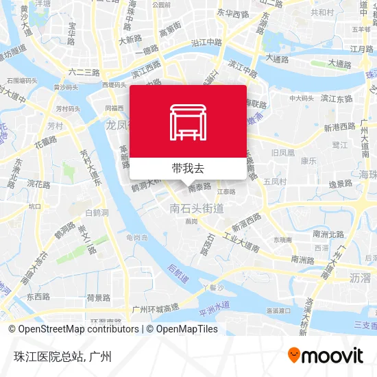 珠江医院总站地图