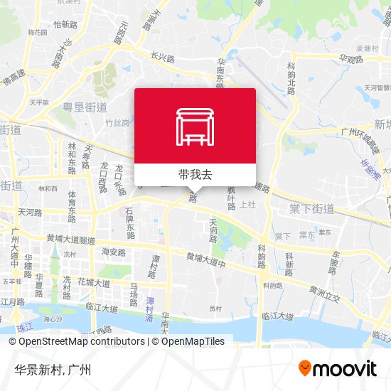 华景新村地图