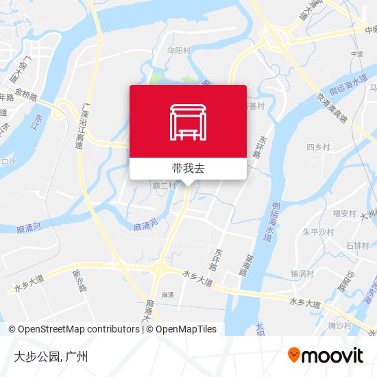 大步公园地图
