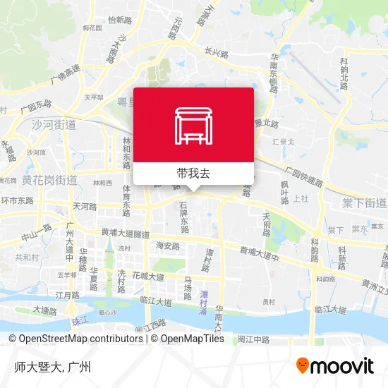 师大暨大地图