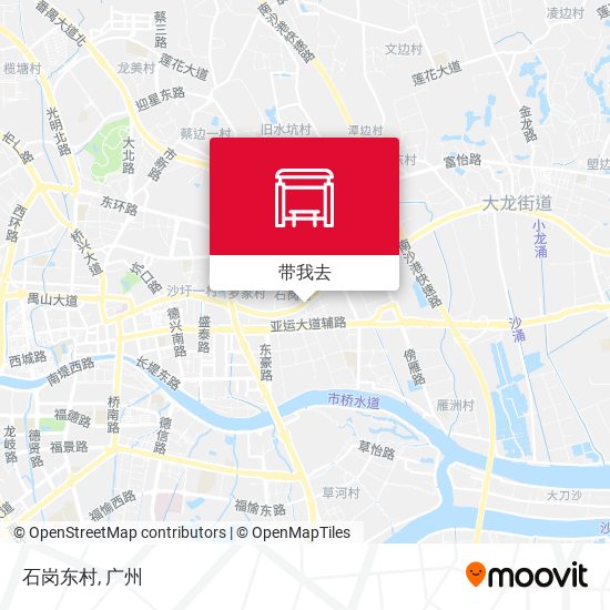石岗东村地图