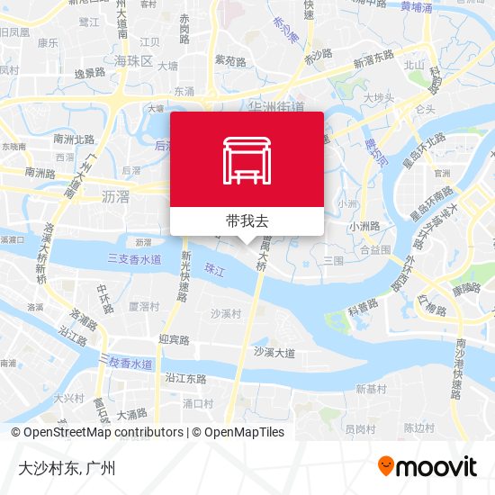 大沙村东地图