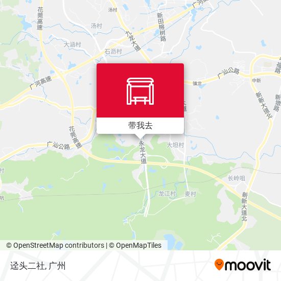 迳头二社地图
