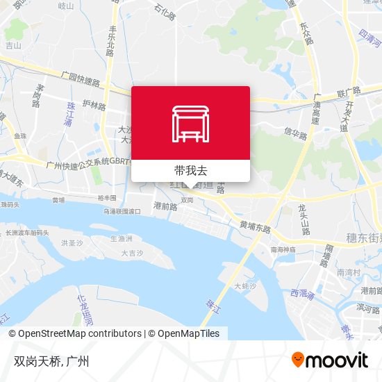 双岗天桥地图