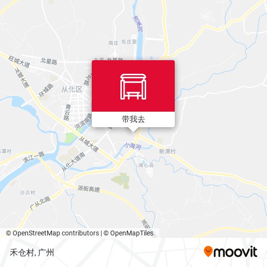 禾仓村地图