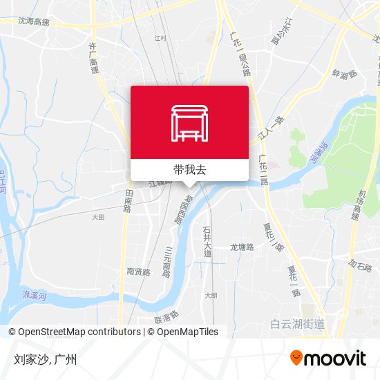 刘家沙地图