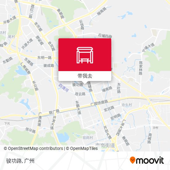 骏功路地图