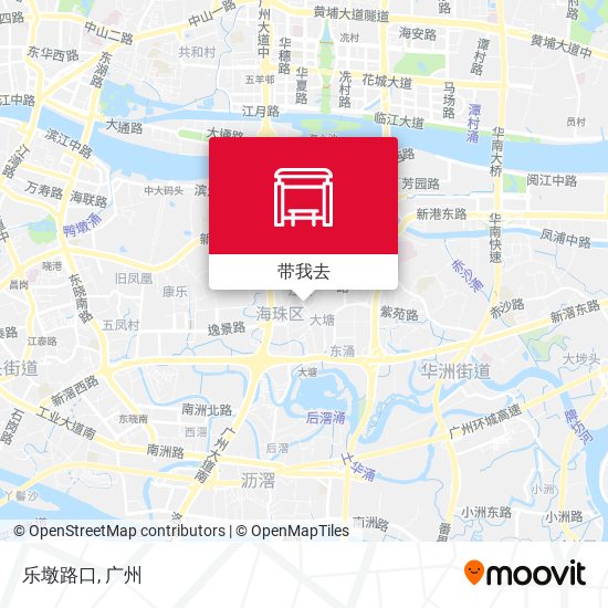 乐墩路口地图